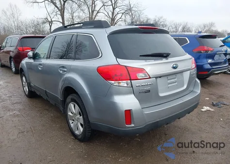 2011 Subaru Outback 3.6R Limited z USA, uszkodzony, nr VIN 4S4BRDLC9B2414442